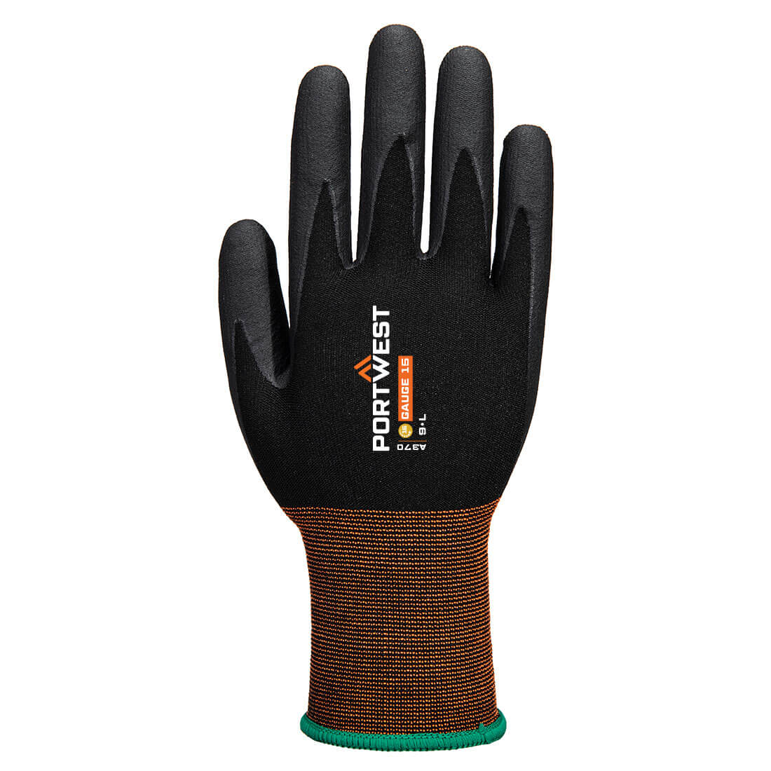 A370 - GP Grip 15 Nitrile Micro Foam Black