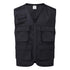C704 - Work Vest, Work Wear Durable polycotton fabric Black/Dark, Navy/Metal, Grey
