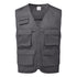 C704 - Work Vest, Work Wear Durable polycotton fabric Black/Dark, Navy/Metal, Grey