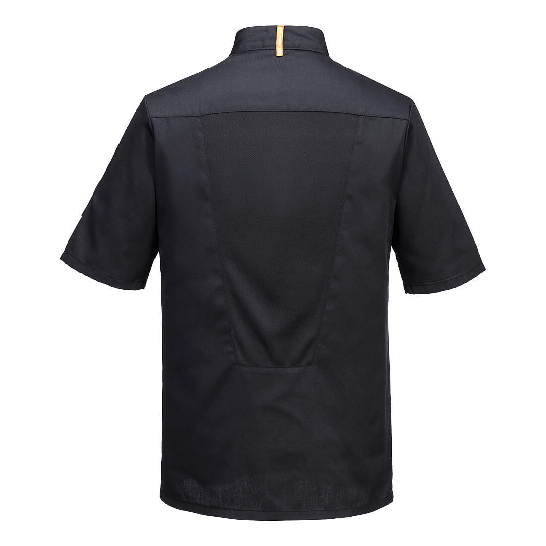 Chef's Mesh Air Pro Asymmetrical Jacket S/S Black - White C739