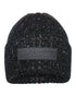 TuffStuff Logo Knit Beanie  Black