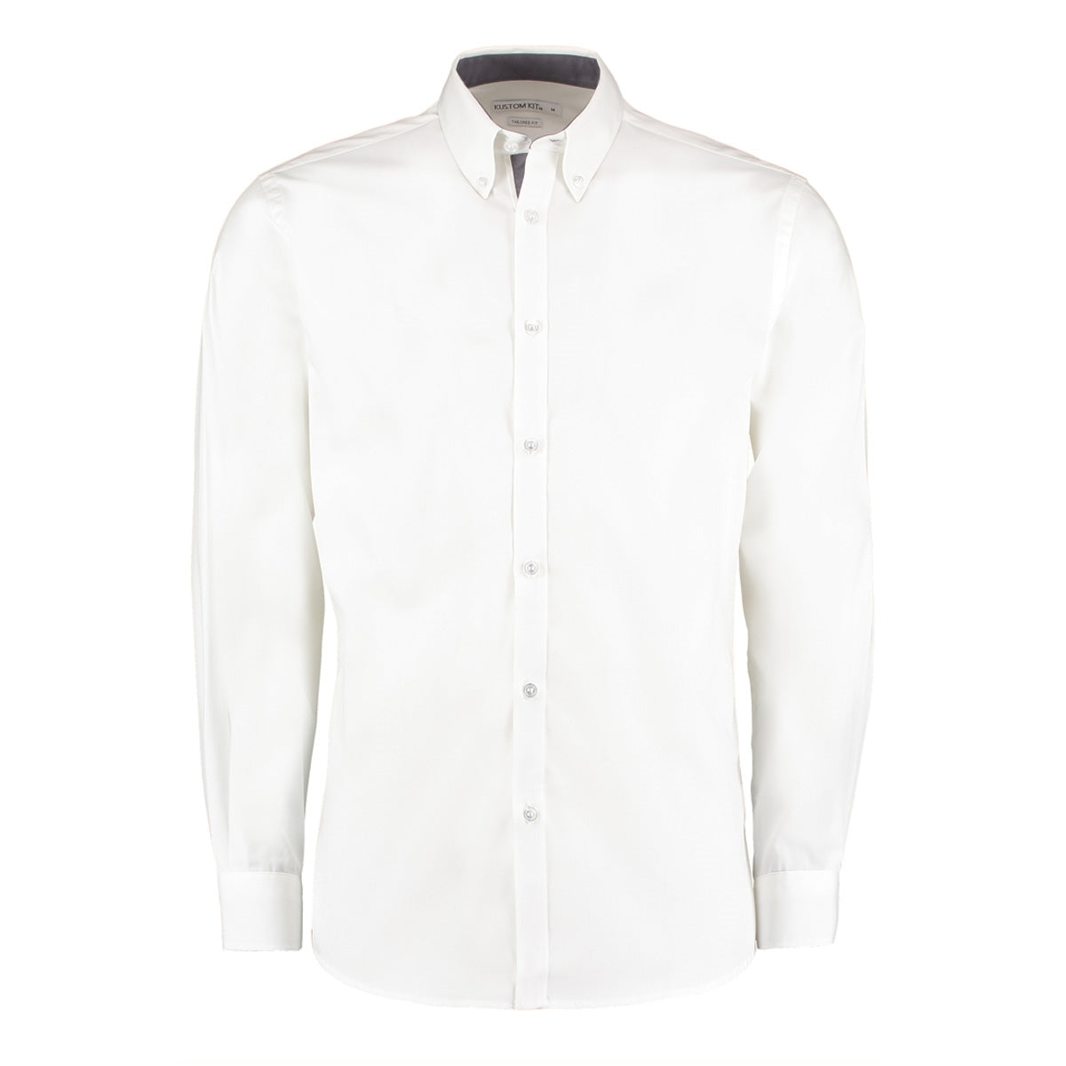 Men Contrast Oxford L/S Button Down Tailored (KK190)