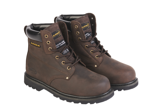 CHALLENGER ARMA S3 FULL GRAIN LEATHER SAFETY BOOT ROBUST BUILD FOR TOUGH JOBS (A29)