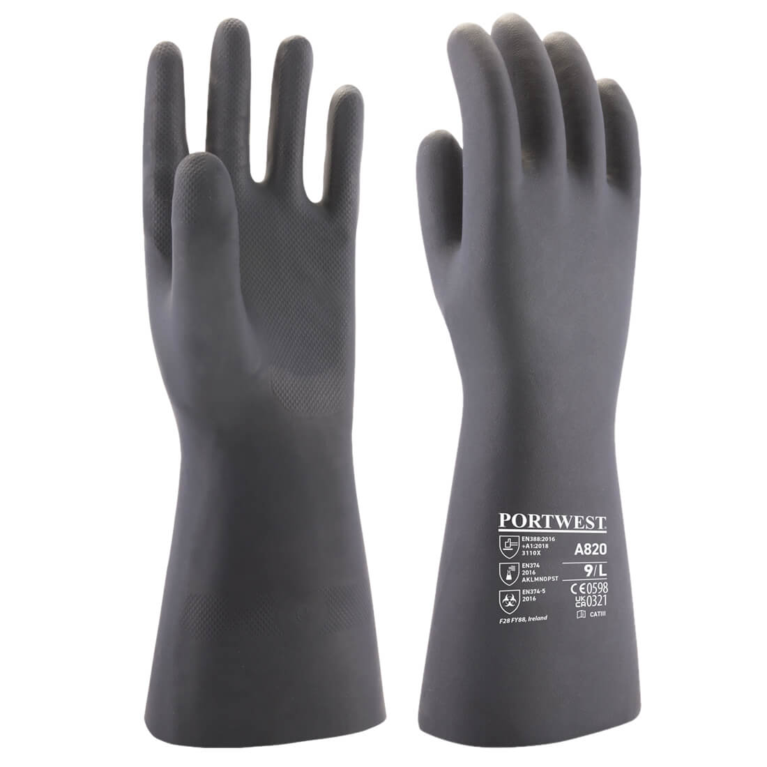 Neoprene Chemical Gauntlet  (A820)