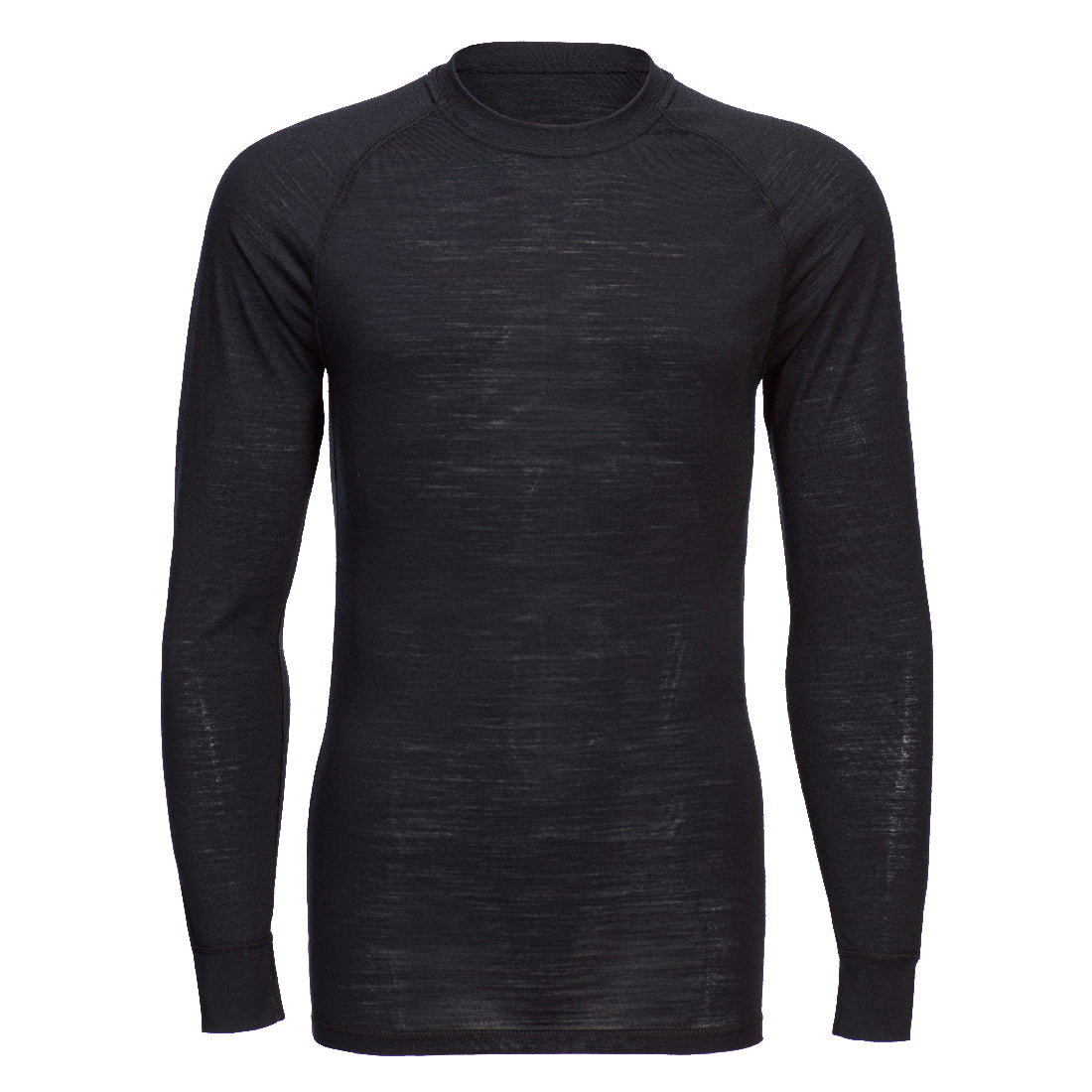 Merino Wool Crewneck Baselayer Top  (B183)