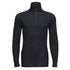 Merino Wool 1/4 Zip Baselayer Top  (B184)