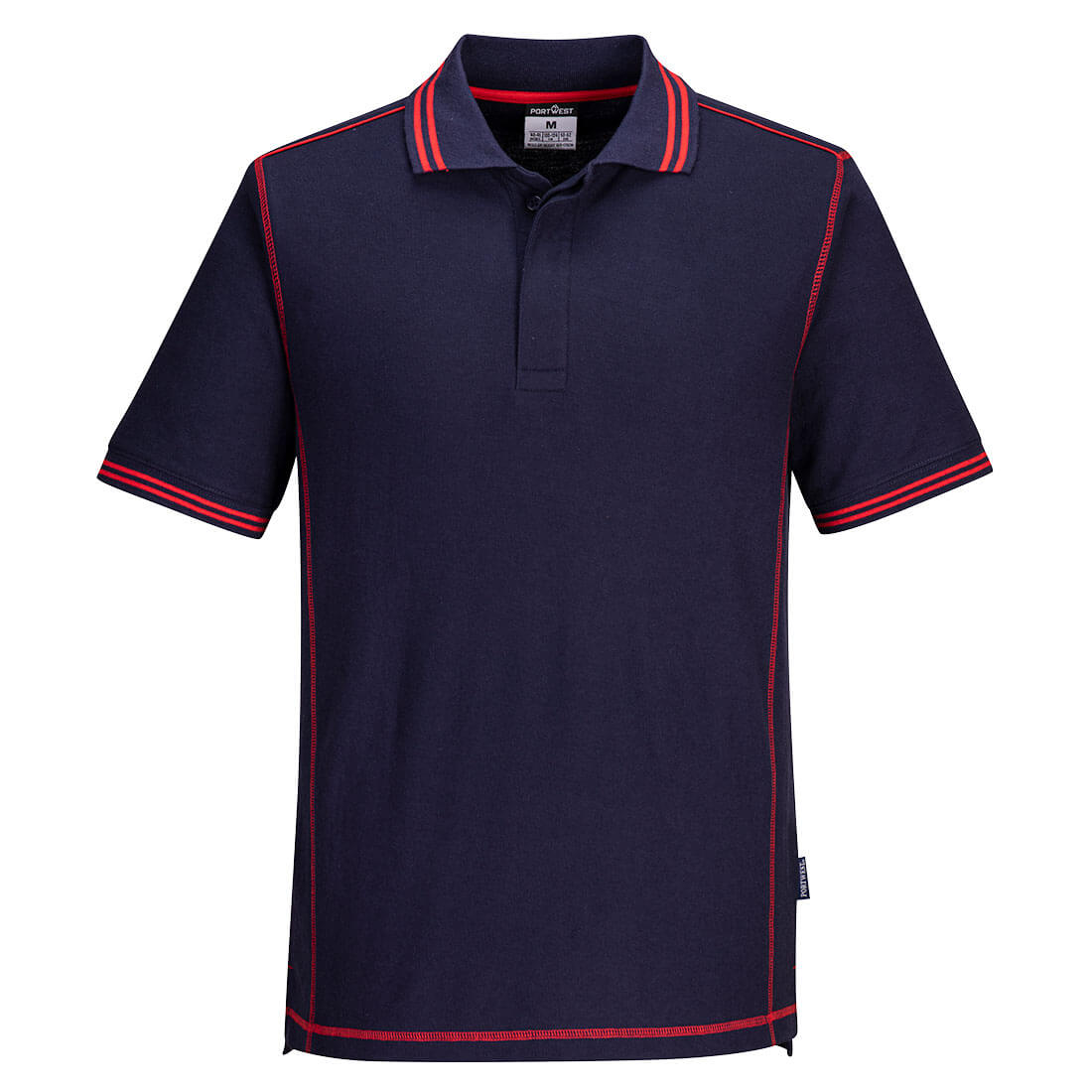 Essential Two Tone Polo Shirt  (B218)