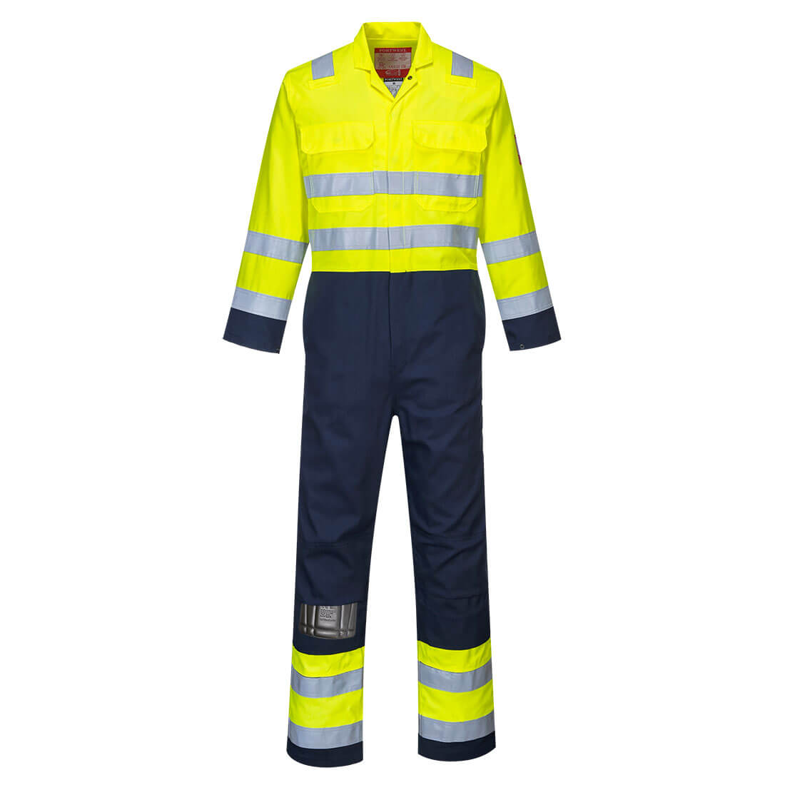Hi-Vis Anti-Static Bizflame Pro Coverall  (BIZ7)