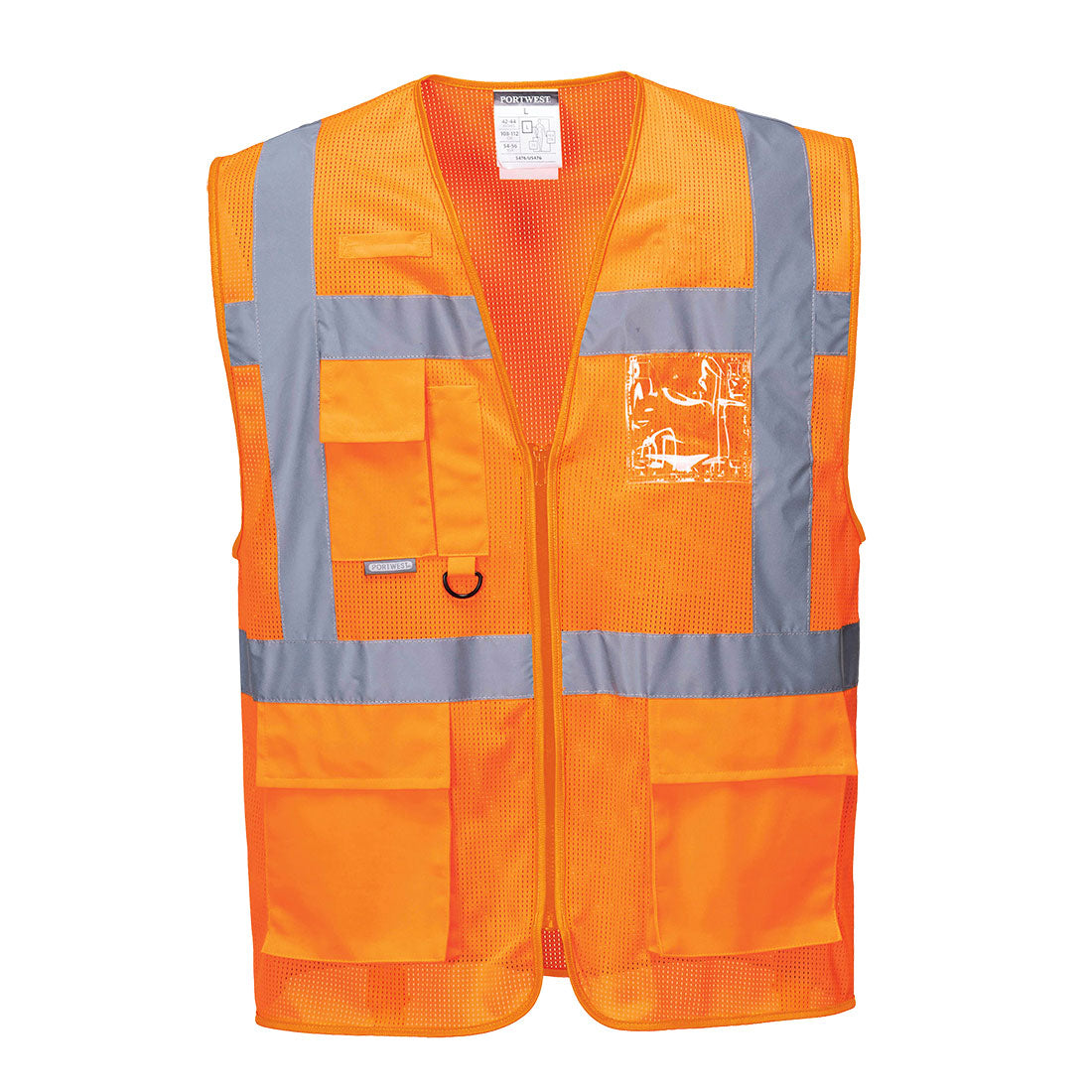 Athens Hi-Vis Mesh Executive Vest   (C376)
