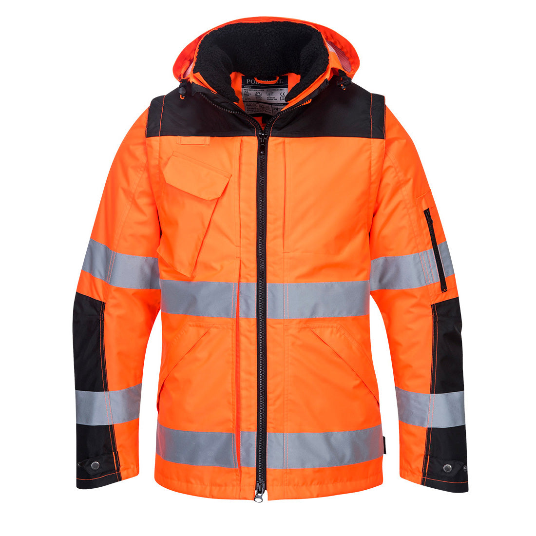 Hi-Vis 3-in-1 Contrast Winter Pro Jacket   (C469)