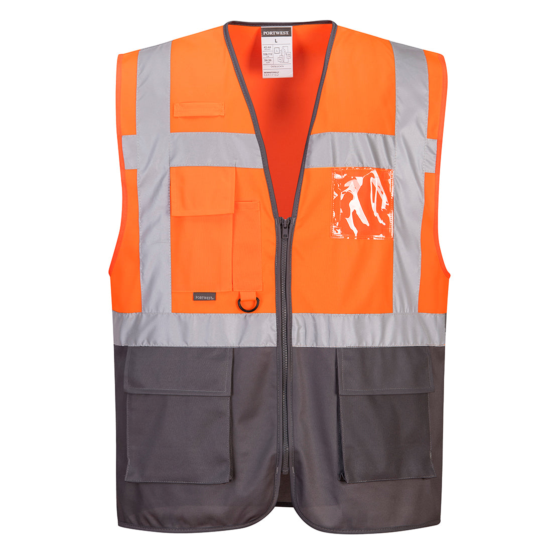 Warsaw Hi-Vis Contrast Executive Vest   (C476)