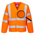 Hi-Vis Anti Static Jacket - Flame Resistant  (FR85)