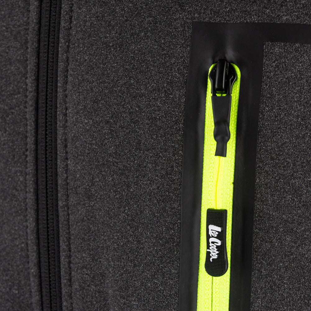 LEE COOPER BONDED FULL ZIP JACKET DURABLE OUTER LAYER FOR ALL SEASONS (LCJKT124)