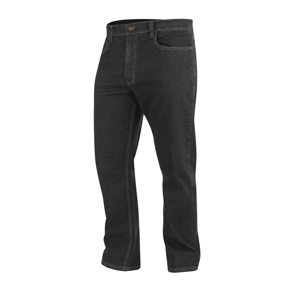 BLACK STRETCH DENIM JEANS FLEXIBLE & STYLISH FOR COMFORT (LCPNT219B)