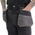 BLACK HOLSTER POCKET CARGO TROUSER SECURE & ROBUST FOR TOOLS AND GEAR (LCPNT224)