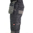 BLACK HOLSTER POCKET CARGO TROUSER SECURE & ROBUST FOR TOOLS AND GEAR (LCPNT224)
