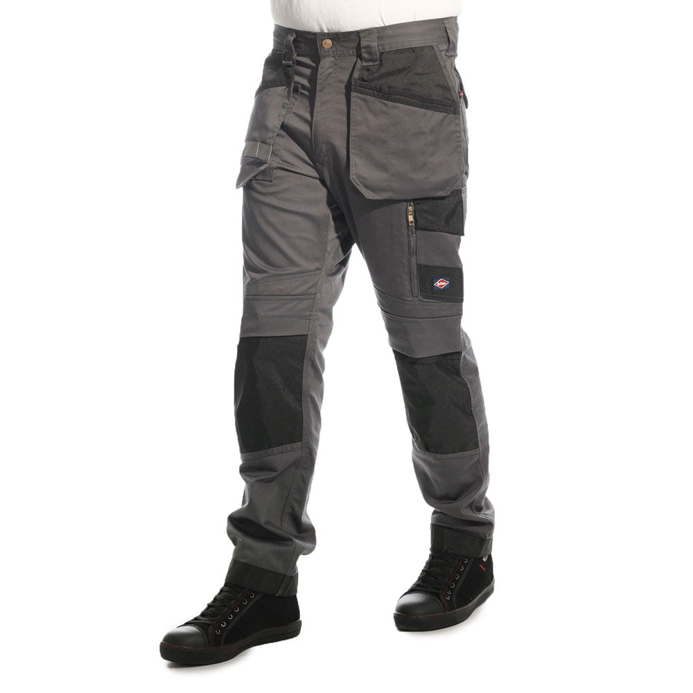 GREY STRETCH WORK TROUSER PROFESSIONAL LOOK WITH MAXIMUM COMFORT (LCPNT245G)