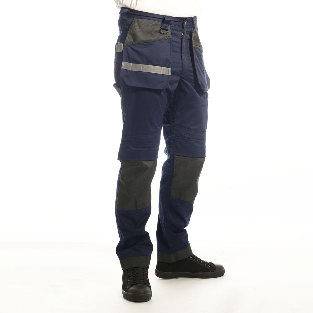 NAVY STRETCH WORK TROUSER SMART & RESILIENT FOR EVERY JOB (LCPNT245N)