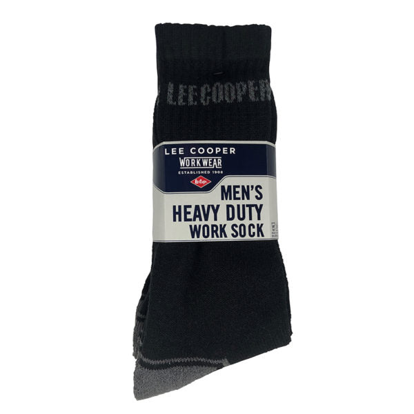 3 PACK HEAVY DUTY WORK SOCK REINFORCED FOR LONGLASTING USE (LCSCK628)