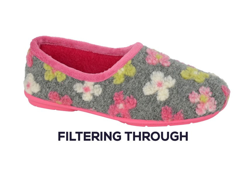 SLEEPERS GRACIE Multi Flower Slipper  (LS382FM)