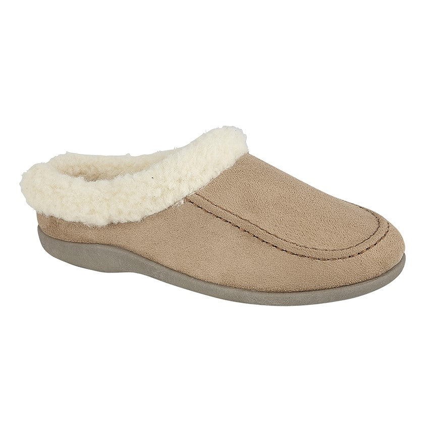 SLEEPERS JANINE Wool Collar Mule  (LS784S)