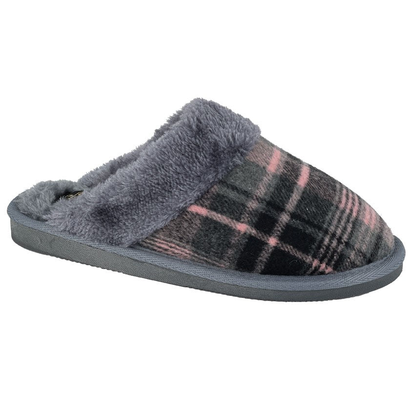 SLEEPERS MIA Cuff Mule Slipper  (LS854A)