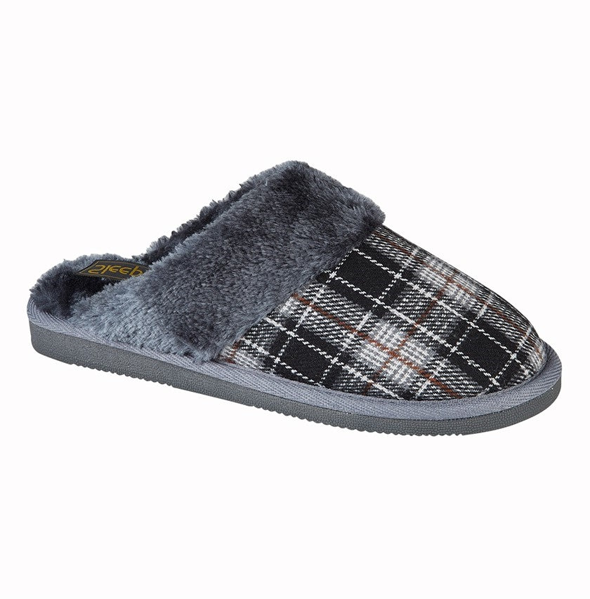 SLEEPERS LEYLA Cuff Mule Slipper  (LS858A)