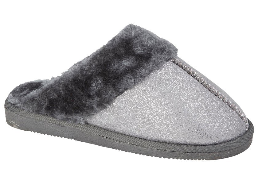SLEEPERS JULIET Cuff Mule Sparkle Slipper  (LS859FS)
