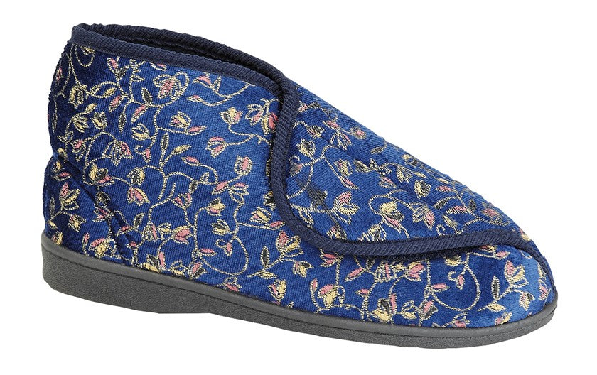 ZEDZZZ GERALDINE Touch Fastening Bootee Slipper  (LS884C)
