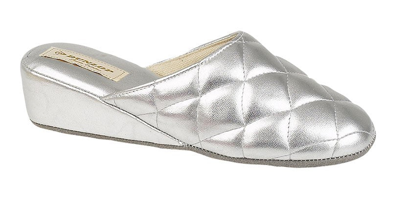 DUNLOP SYBIL Quilted Mule Slipper  (LS900FS)