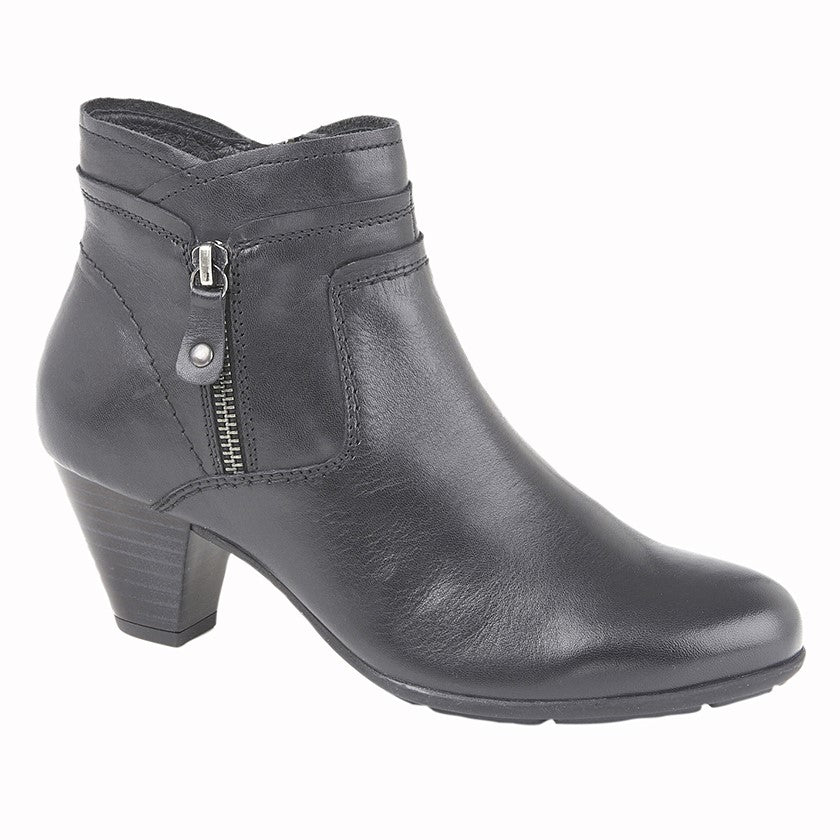 CIPRIATA CLEO 50mm Heel Side Zip Ankle Boot