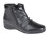 MOD COMFYS Twin Zip Ruched Ankle Boot  (L 215A)
