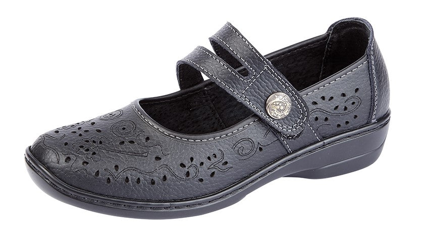 BOULEVARD Touch Fastening Perforated Bar Casual  (L 394A)