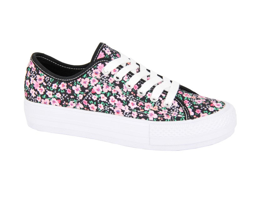 DEK 6 Eye Canvas Lace to Toe Shoe  (L 438A)