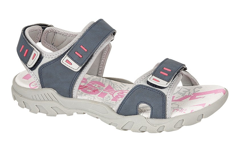 PDQ Touch Fastening Halter Back Sports Sandal  (L 498C)
