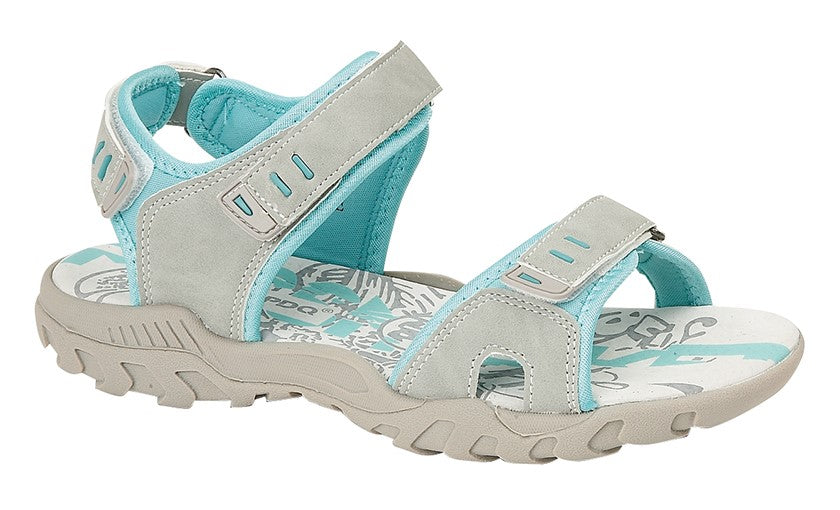 PDQ Touch Fastening Halter Back Sports Sandal  (L 498LFE)