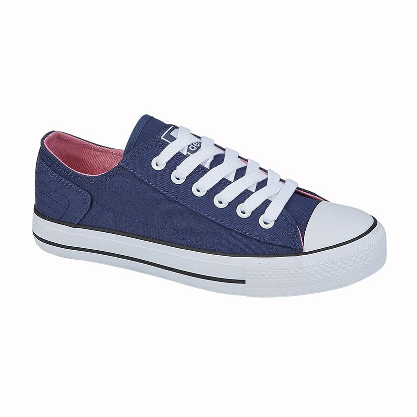 DEK 6 Eye Canvas Lace to Toe Shoe  (L 810NC)