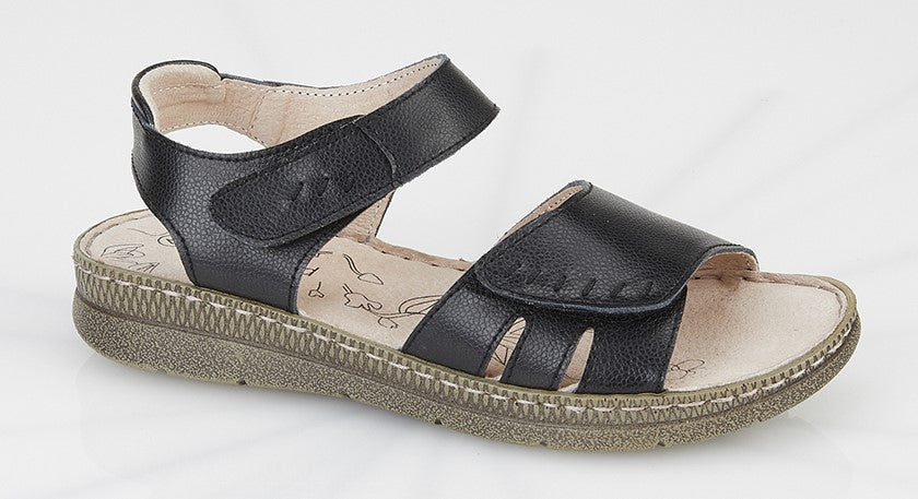 Twin Touch Fastening Halter Back Sandal