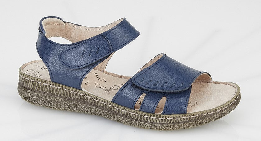 BOULEVARD Twin Touch Fastening Halter Back Sandal