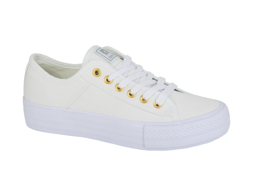 DEK 6 Eye Canvas Lace to Toe Shoe  (L 944G)