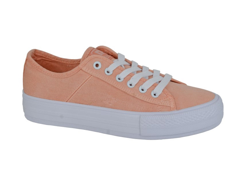 DEK 6 Eye Canvas Lace to Toe Shoe  (L 944PK)