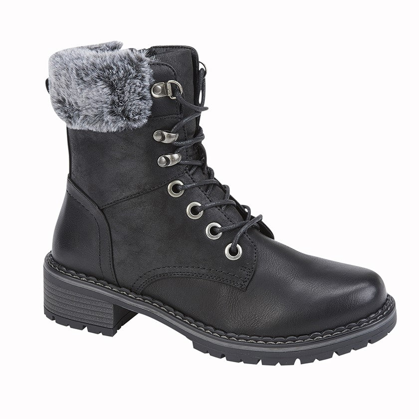 CIPRIATA AGATELLA Inside Zip Lace Up Ankle Boot  (L 995A)