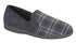 ZEDZZZ HARLEY  Check Gusset Slipper  (MS320C)