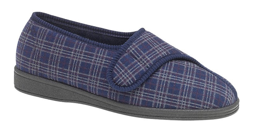 SLEEPERS JULIAN II Touch Fastening Slipper  (MS344C)