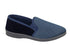 ZEDZZZ LEWIS Striped Twin Gusset Slipper  (MS440C)