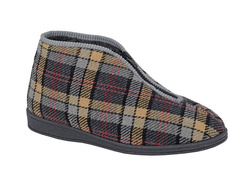 SLEEPERS JED II Thermal Zip Bootee Slipper  (MS449K)