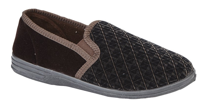 ZEDZZZ KEVIN Twin Gusset Slipper  (MS466B)