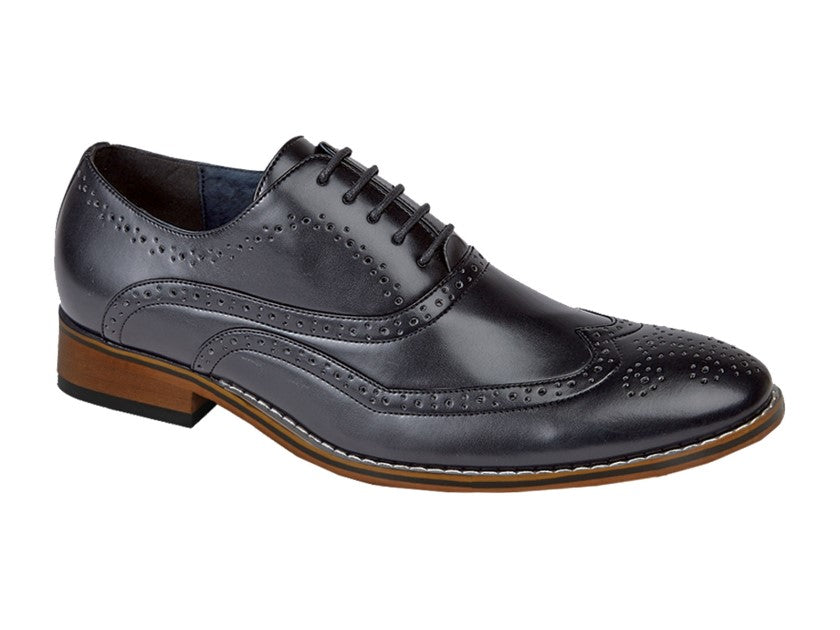 GOOR 5 Eyelet Brogue Oxford Shoe  (M 014A)