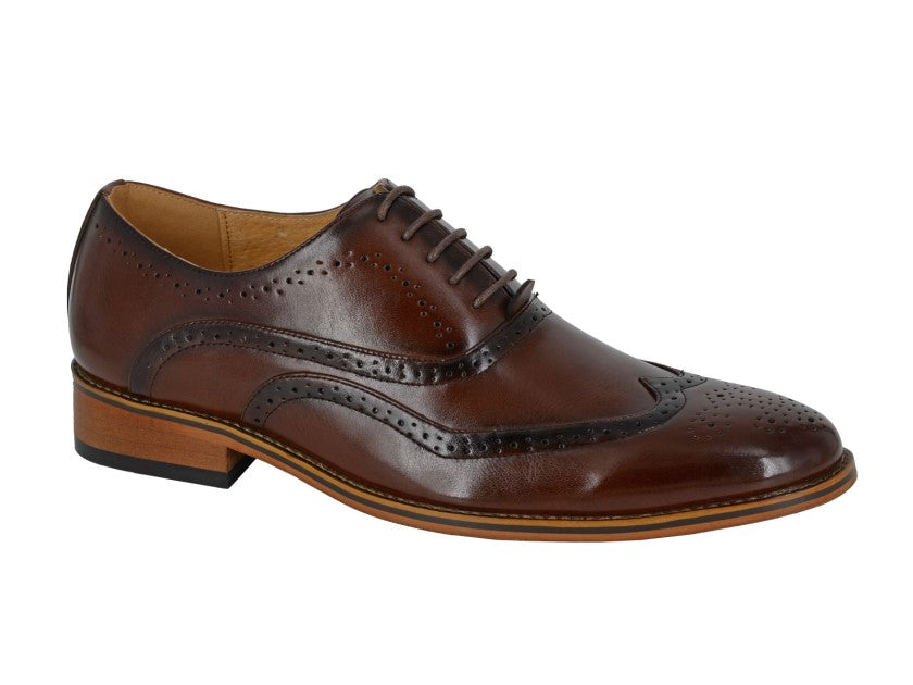GOOR 5 Eyelet Brogue Oxford Shoe  (M 014B)
