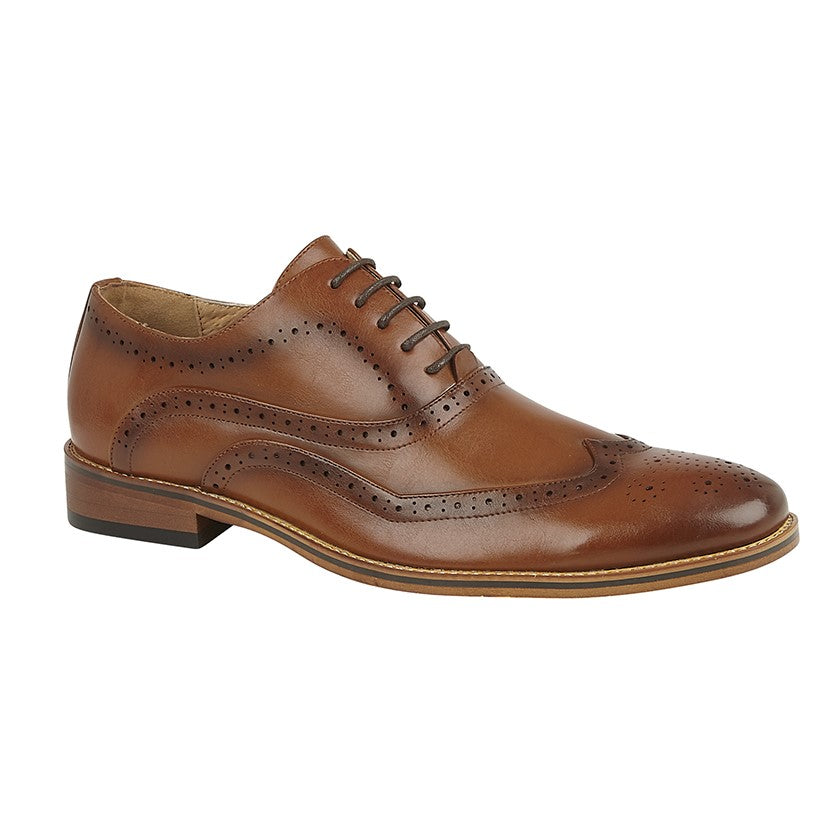 GOOR 5 Eyelet Oxford Brogue Shoe  (M 424B)